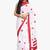 Ethnic motifs pure cotton block print saree