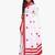 Ethnic motifs pure cotton block print saree