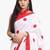 Ethnic motifs pure cotton block print saree