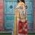 Ethnic motifs printed pure cotton bandhani saree