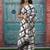 Checked pure cotton block print saree