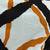 Checked pure cotton block print saree