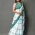 Checked pure cotton saree