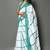Checked pure cotton saree