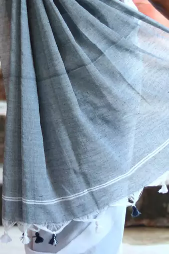 Cotton blend festive saree