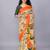 Ethnic motifs printed pure cotton block print saree