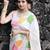 Ethnic motifs woven designed zari banarasi silk saree