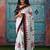 Ethnic motifs pure cotton block print saree