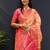 cream kanjeevaram saree with ethnic motif zari weave