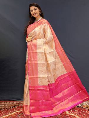 Woven design zari kanjeevaram saree 2