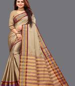 Woven design zari mysore silk saree