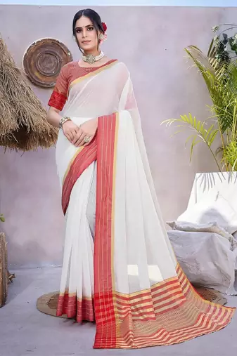 Zari silk cotton kanjeevaram saree