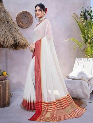 Zari silk cotton kanjeevaram saree 2