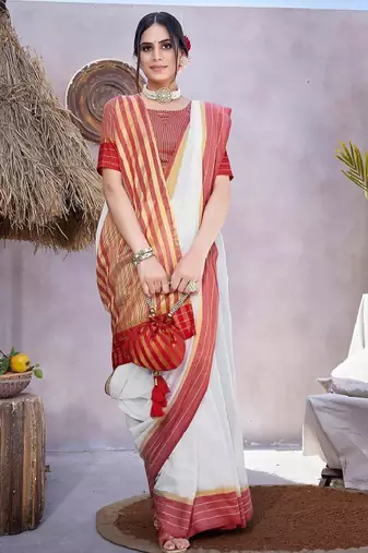 Zari silk cotton kanjeevaram saree