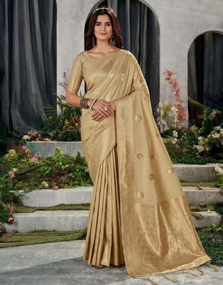 Woven design zari kanjeevaram saree 2