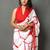 Checked pure cotton tie & dye saree
