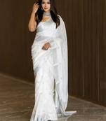 Woven design zari kanjeevaram saree