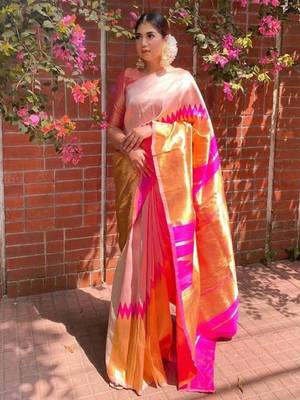Zari woven kanjeevaram saree 2