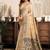 Cream cotton blend warli work saree with unstitched blouse