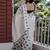 Polka dot silk blend kanjeevaram saree