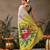 Onam special floral printed kasavu silk saree
