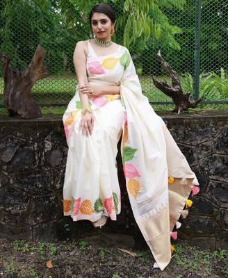 Woven design zari kanjeevaram saree 1