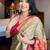 Woven design zari silk cotton mysore silk saree