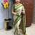 Woven design zari silk cotton designer mysore silk saree