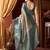 Teal & grey dual-tone soft banarasi silk blend zari woven saree with blouse piece