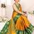 Woven design zari silk cotton mysore silk saree
