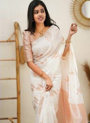 Art silk kanjeevaram saree 4