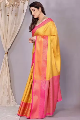 woven design zari kanjeevaram saree