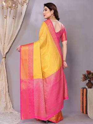 woven design zari kanjeevaram saree 3