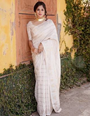 Woven design zari kanjeevaram saree 1