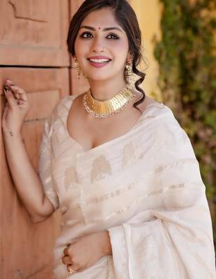 Woven design zari kanjeevaram saree 3