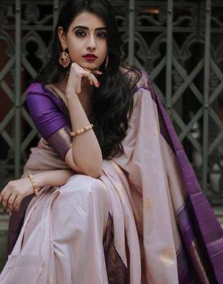 Woven design zari kanjeevaram saree 3