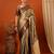 Checked zari dharmavaram saree
