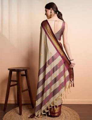 Woven design zari  designer kanjeevaram saree 3
