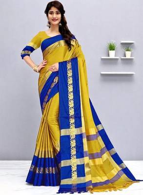 Woven design zari kanjeevaram saree 2