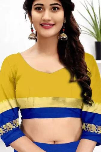 Woven design zari kanjeevaram saree