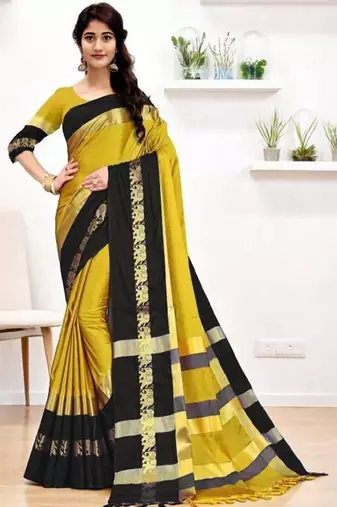 Woven design zari kanjeevaram saree