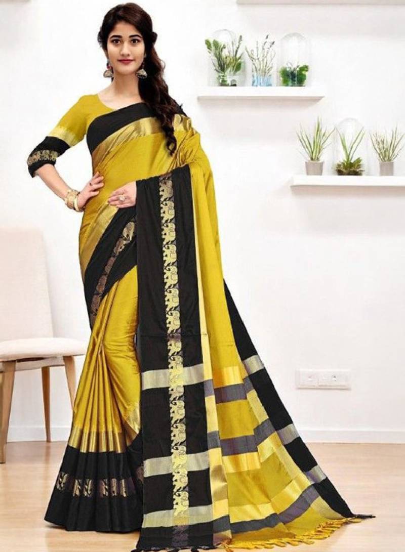 Woven design zari kanjeevaram saree