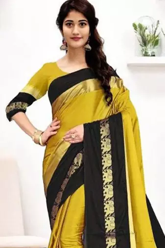 Woven design zari kanjeevaram saree