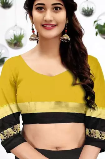 Woven design zari kanjeevaram saree