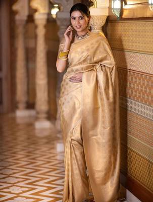 Gold kanjeevaram sarees 2