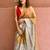 Solid saree