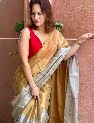 Solid saree 3