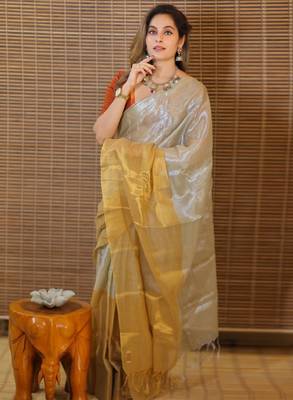 Tissue designer kasavu saree 2