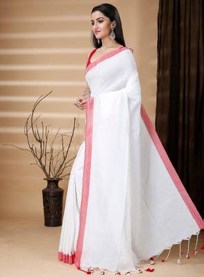 Pure cotton khadi saree 2