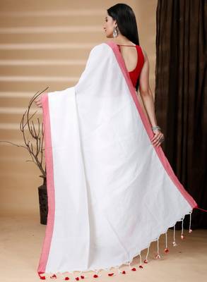 Pure cotton khadi saree 3